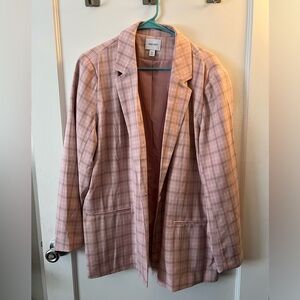 NWT Pink Nine West Blazer